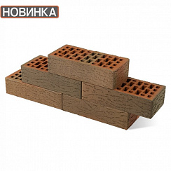 Облицовочный кирпич БРАЕР КЛАДКА ЭЛЬБРУС 1NF