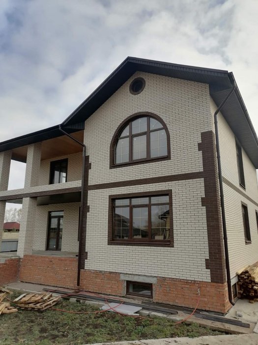 с. Безводное, Кстовский район. кирпич белый Старый Оскол